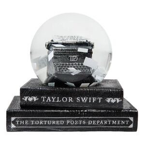 Taylor Swift TTPD Snowglobe Tortured Poets Department Snow Globe TTPD Globe